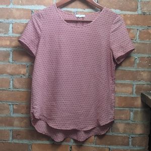 Pleione Short Sleeve Blouse geometric xsp
